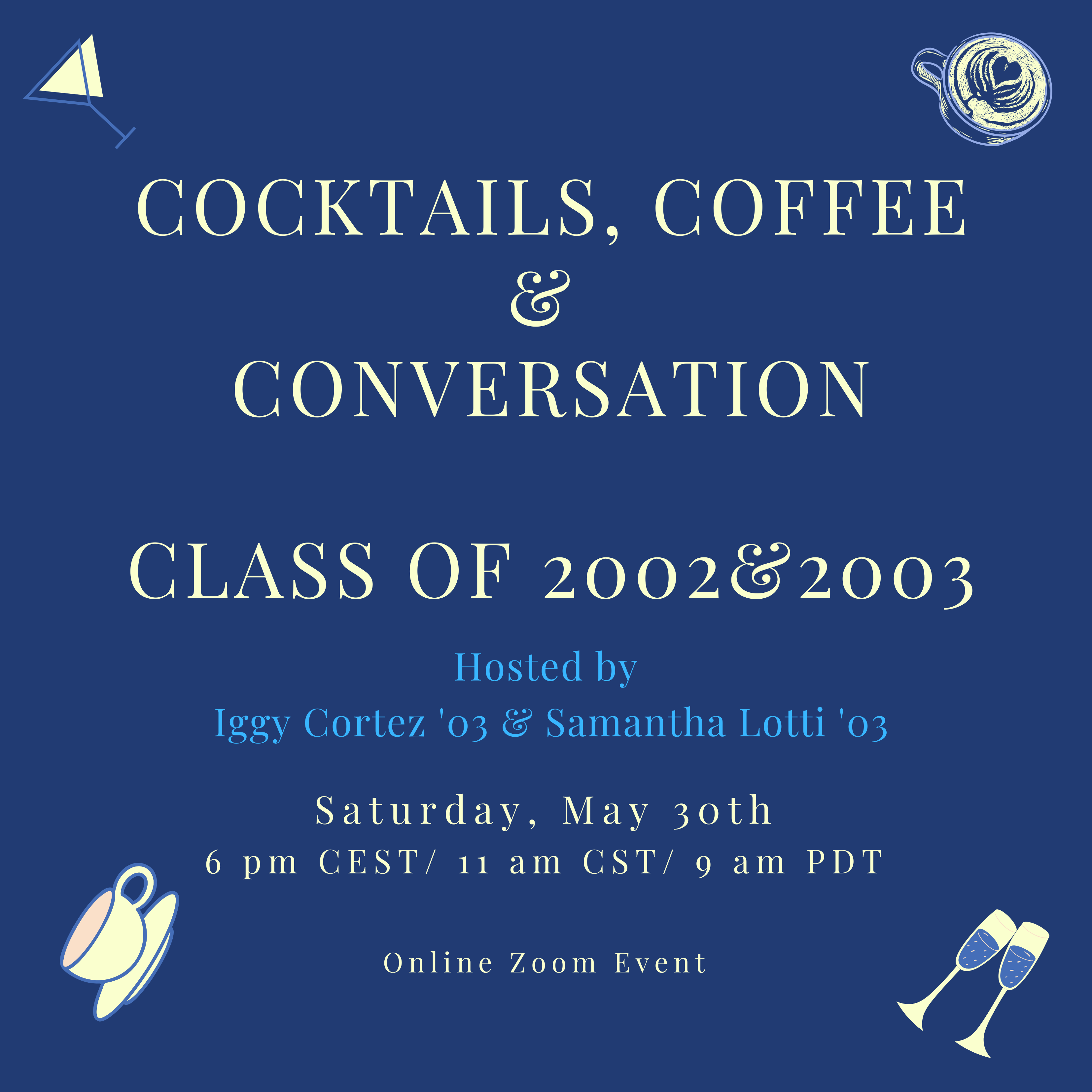 Class of 2002 2003 Online Aperitivo 