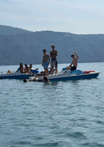 Lago Albona bording2