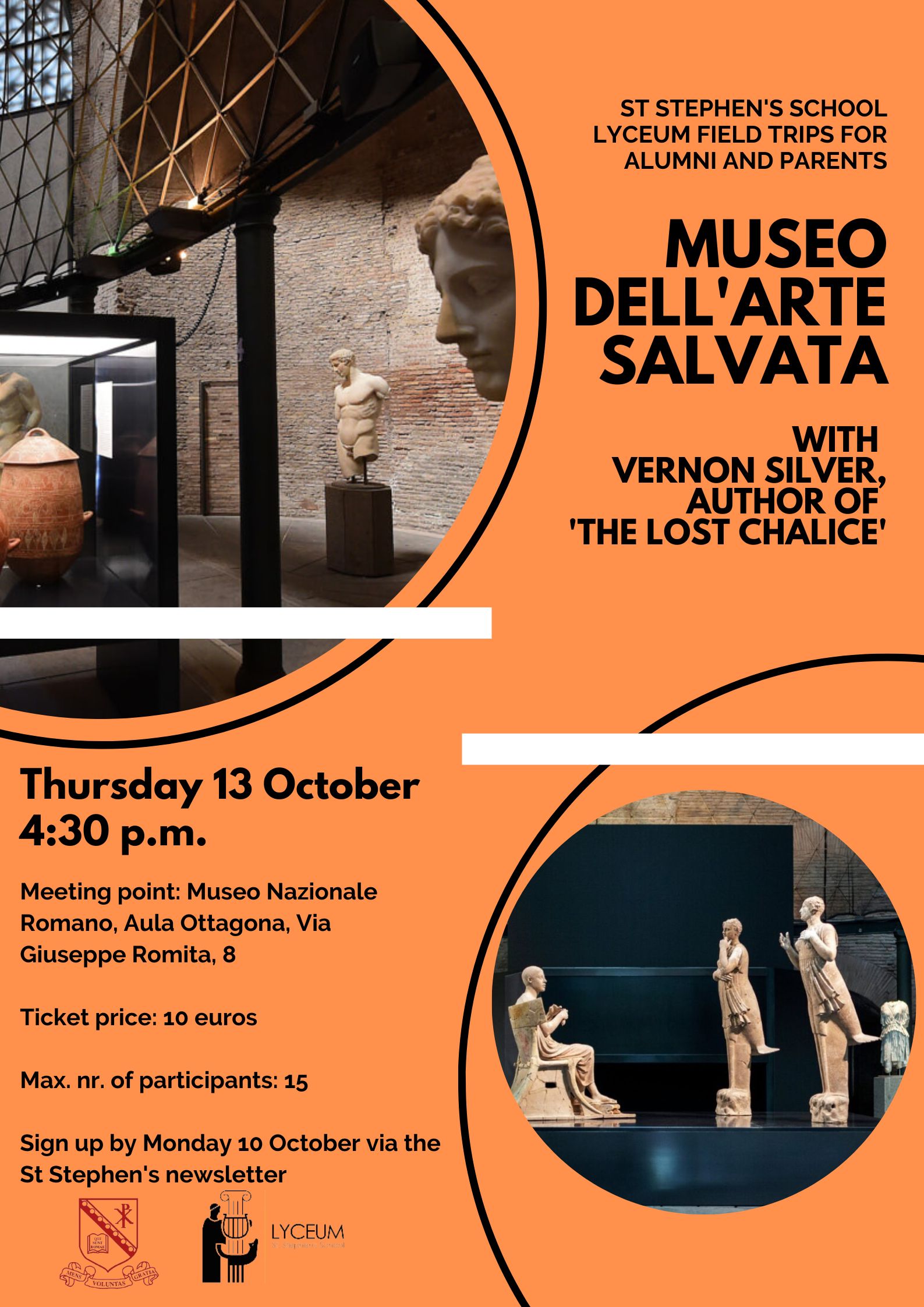 Lyceum Field Trip   Museo dell'Arte Salvata   Thursday 13 October 2022