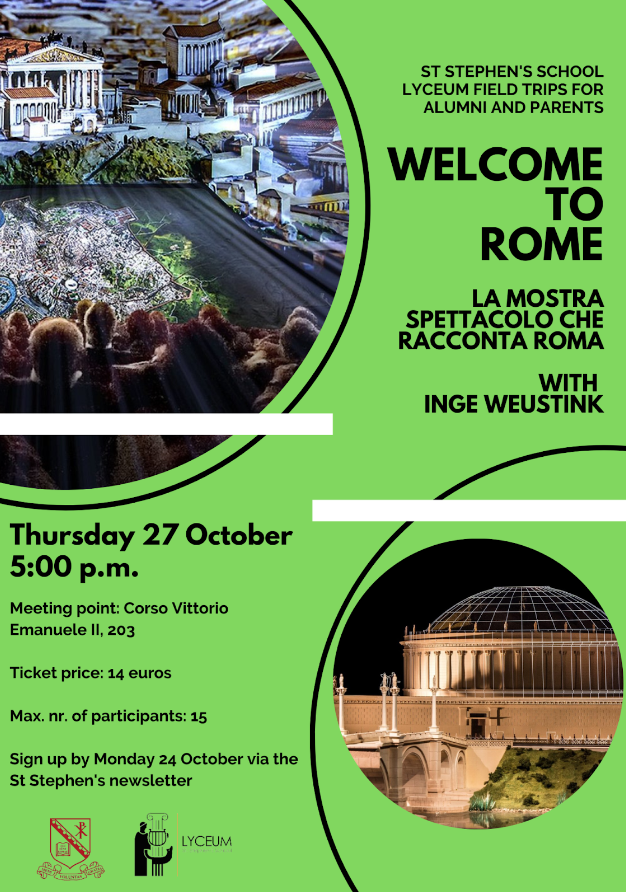 Lyceum Fall 2022 Series: Welcome to Rome