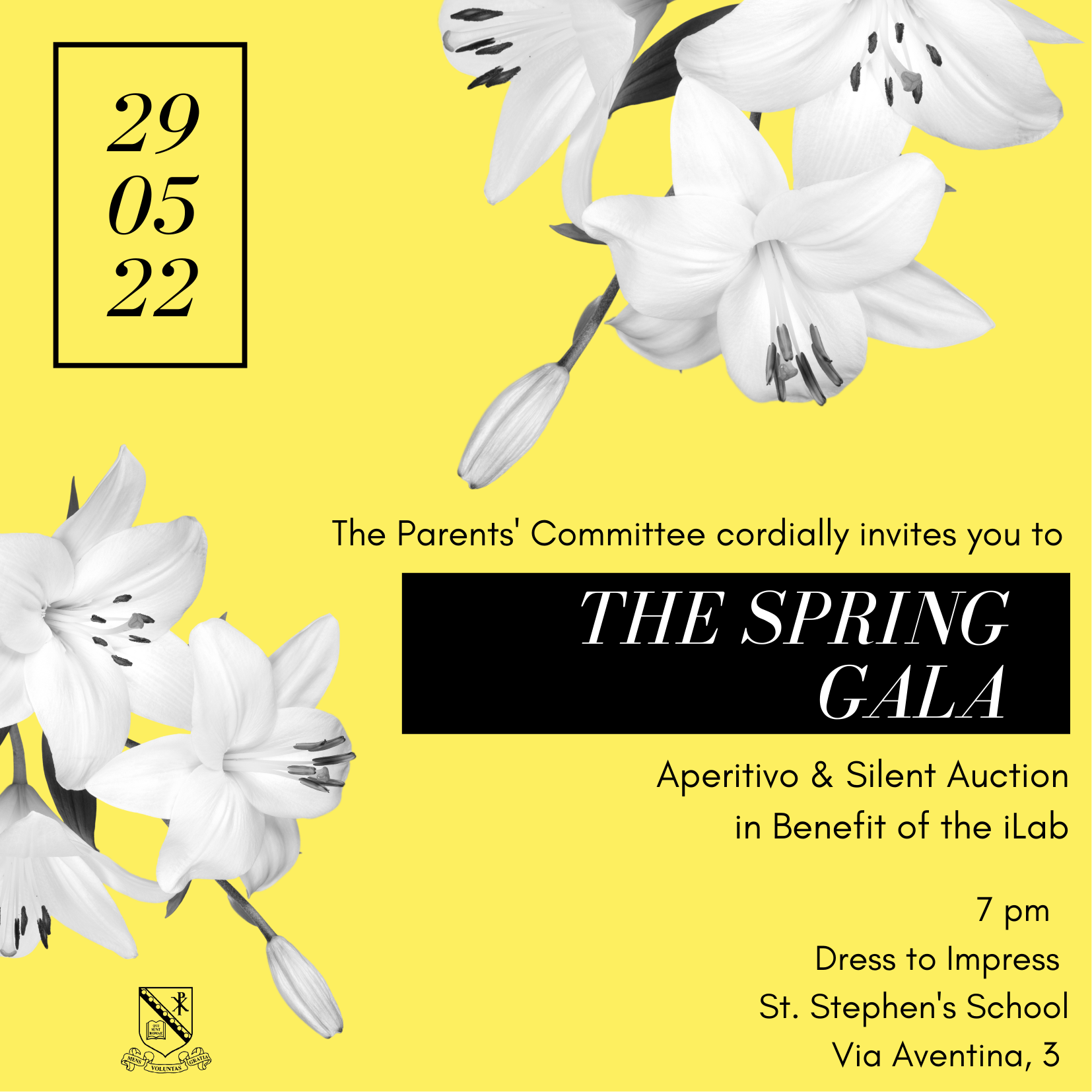 Spring Gala Invitation