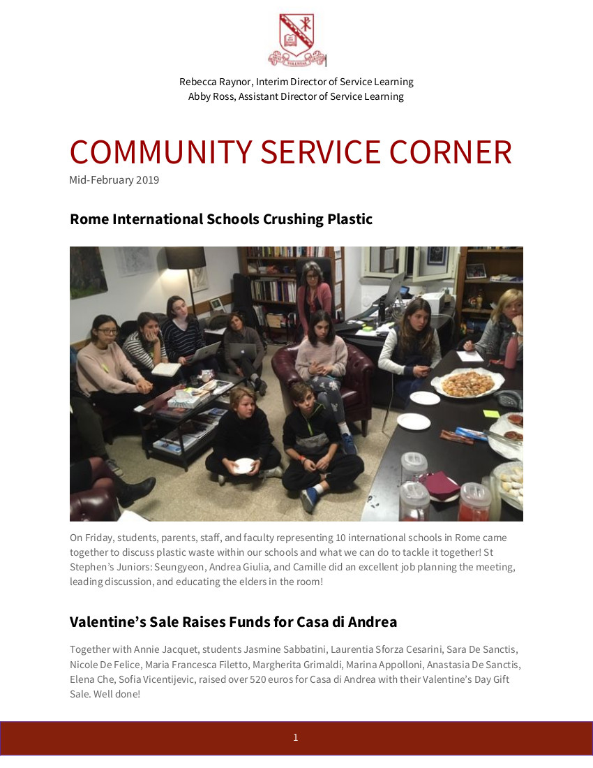 documents/CAS   Newsletter Feb 20 2019