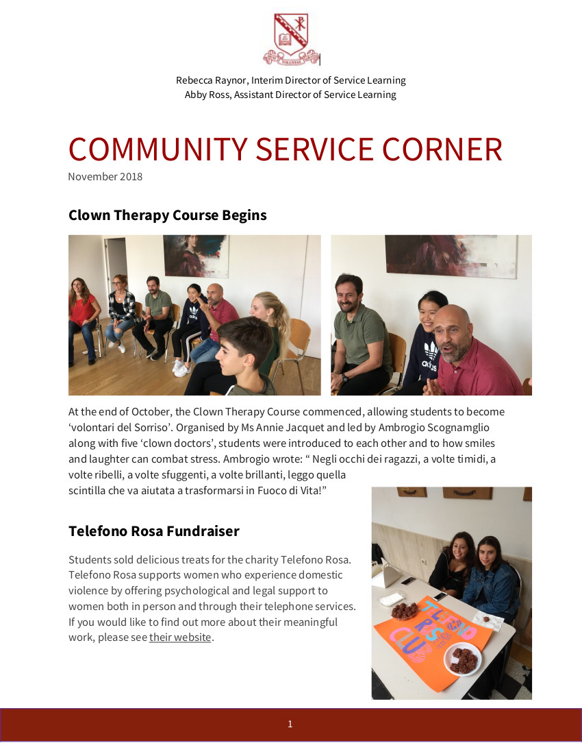 documents/CAS   Newsletter Nov 5 2018