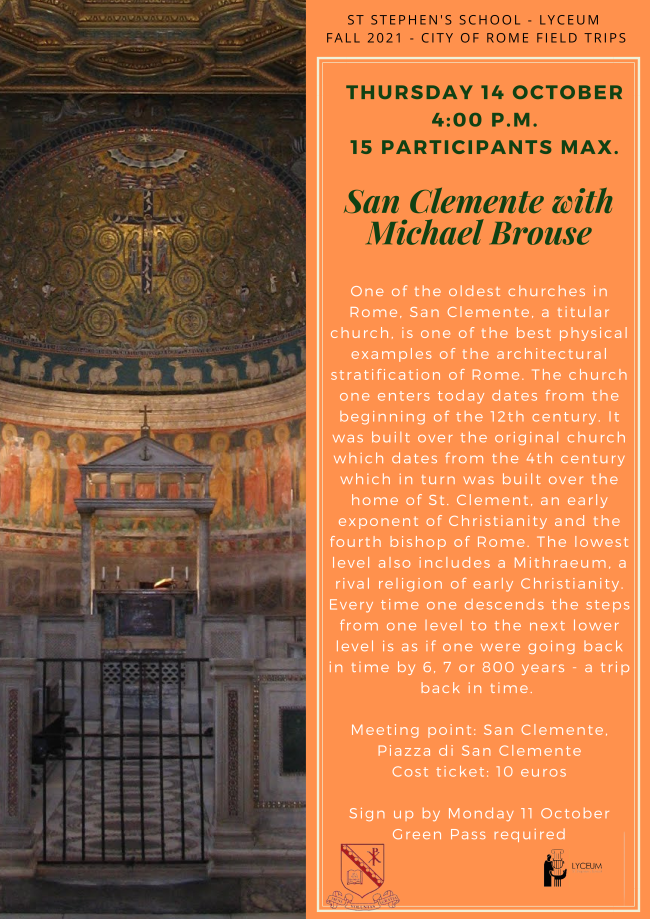 Lyceum Fall 2021: San Clemente with Michael Brouse