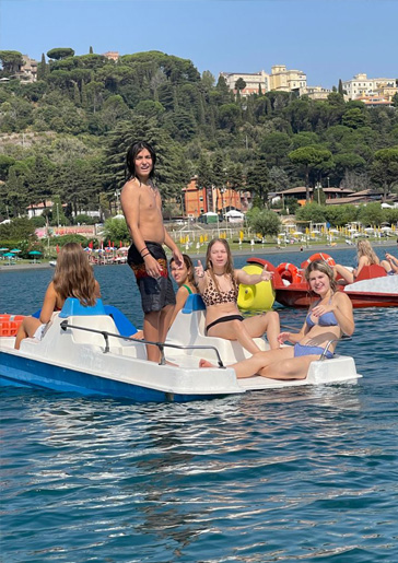 Lago Albona bording1