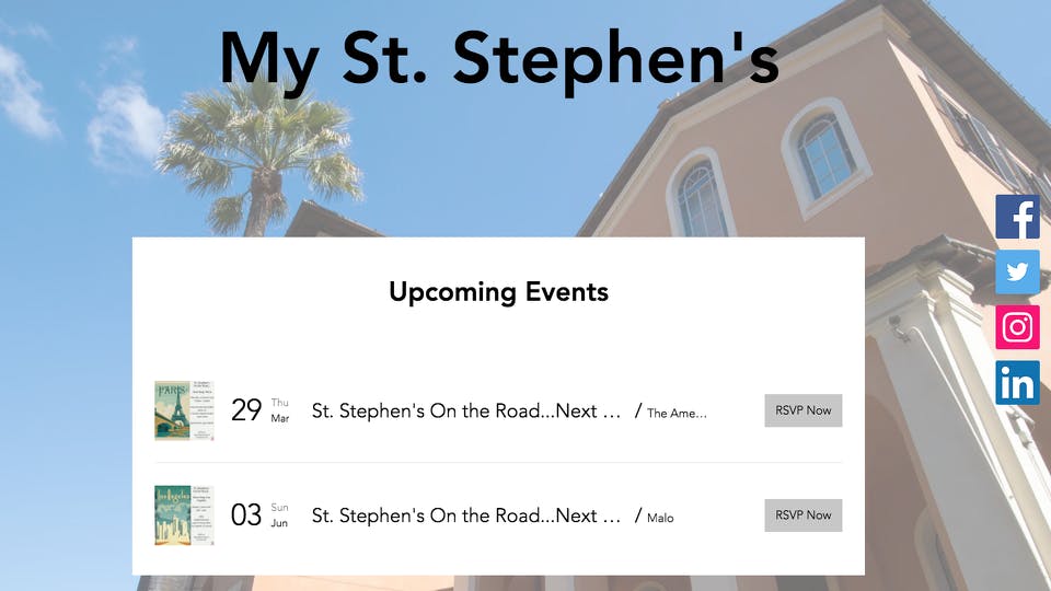 news/sss news Alumni Events