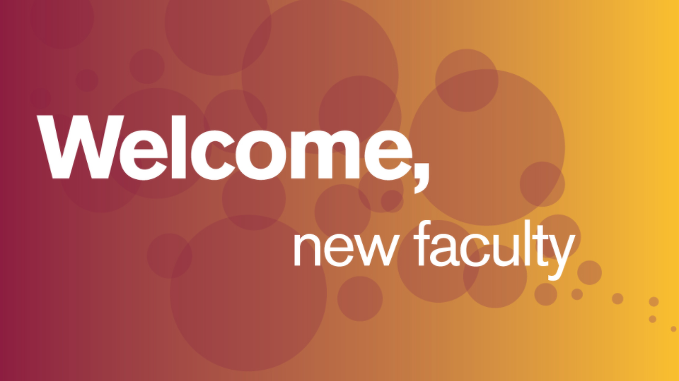 news/sss news New Faculty