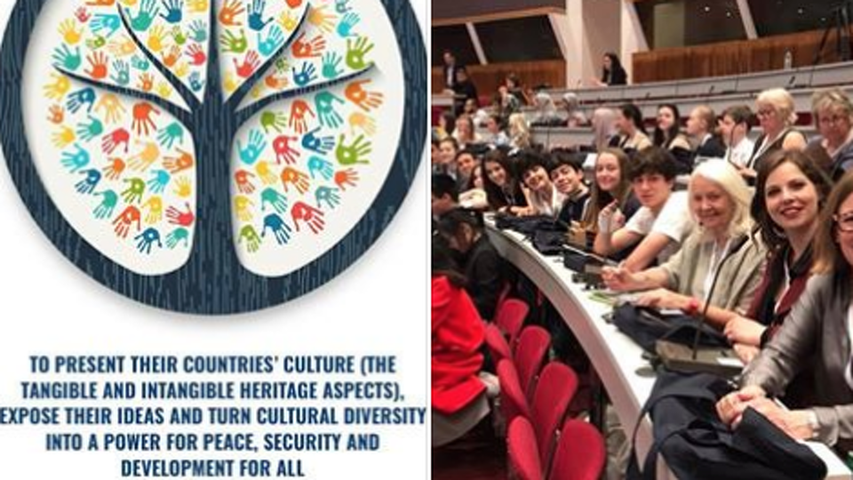 news/sss news School Delegation to UN