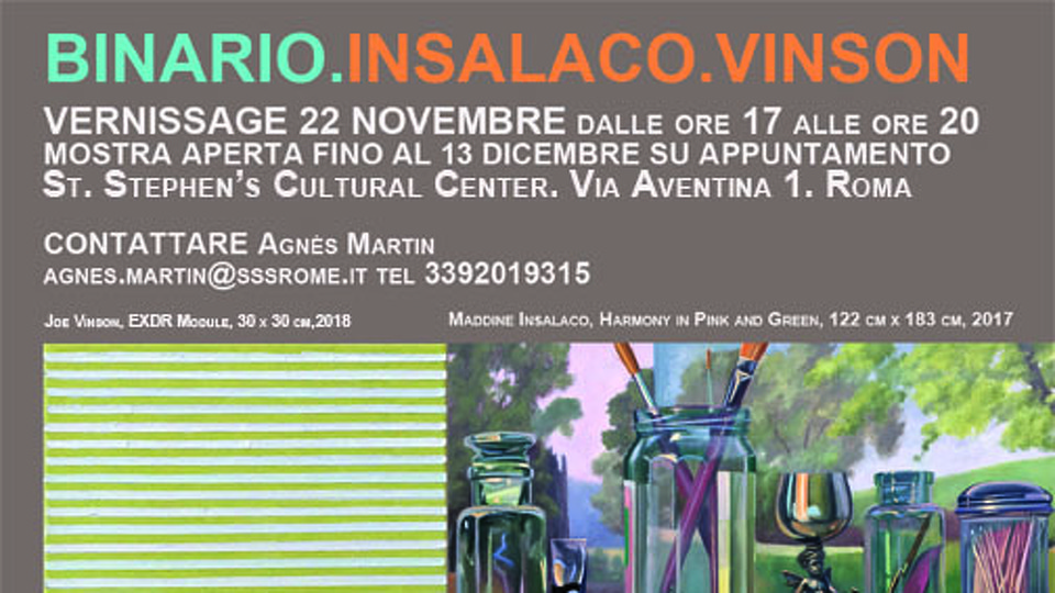 news/sss news Vernissage of BINARIO
