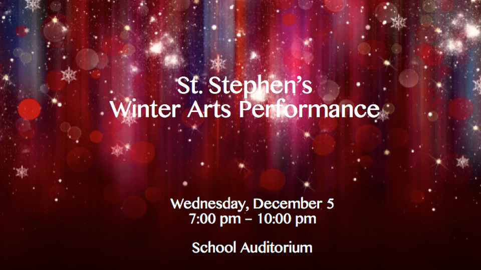 news/sss news Winter Arts Performance