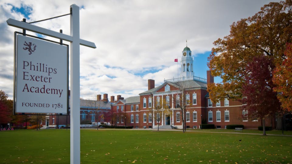news/sss news phillips exeter academy